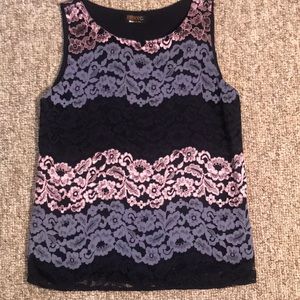Renee C. Lace Tank Top